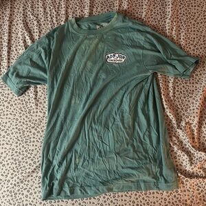 Ron Jon Green Short Sleeve Tee Classic Crew Neck
